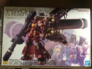 新品未開封★ガンプラ MG 1/100 高機動型ザク サイコ・ザク Ver.Ka『サンダーボルト』★検)HG フルアーマーガンダム