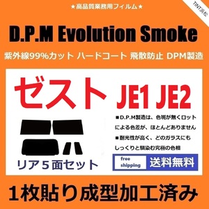 ◆１枚貼り成型加工済みフィルム◆ ゼスト ゼストスパーク　JE1　JE2　【EVOスモーク】 D.P.M Evolution Smoke ドライ成型