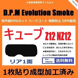 ■１枚貼り成型加工済みフィルム■ キューブ Z12 NZ12　【EVOスモーク】 D.P.M Evolution Smoke ドライ成型