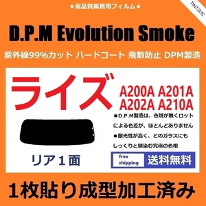 ■１枚貼り成型加工済みフィルム■ ライズ A200A A201A A202A A210A RAIZE 【EVOスモーク】 D.P.M Evolution Smoke ドライ成型