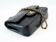 1円 シャネル CHANEL マトラッセ23 ダブルフラップ ダブルチェーン チェーンショルダー シリアルシール ゴールド金具 ショルダーバッグ タ_画像5