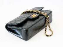 1円 シャネル CHANEL マトラッセ23 ダブルフラップ ダブルチェーン チェーンショルダー シリアルシール ゴールド金具 ショルダーバッグ タ_画像5