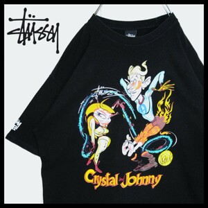 《Stussy × MARVEL 》Crystal Johnny　Tシャツ　半袖