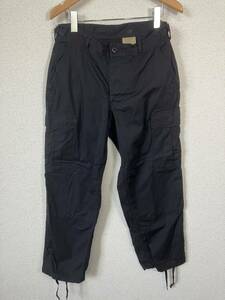 US AMRY 米軍 357 BLACK TROUSERS 1997年製 サイズ SMALL-X SHORT ミリタリーパンツ BDU