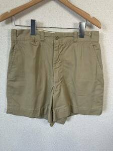 ヴィンテージ US AMRY 米軍 チノショーツ ショートパンツ 60-70年代 ARMY TWILL サイズ30 GRIPPER ZIPPER 希少品