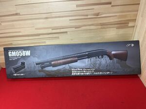 A11 エアーショットガン　GM058W 0.2g6mmBB弾推奨使用　PUMP ACTION SHOTGUN 重量感メタル製バレルガード　現状品　