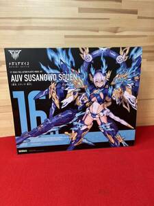 A06 未組立　コトブキヤ　皇巫 スサノヲ 蒼炎　メガミデバイス　プラモデル 