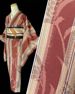 [.. лист магазин ] античный кимоно одиночный .... узор Taisho роман Showa современный Taisho ..