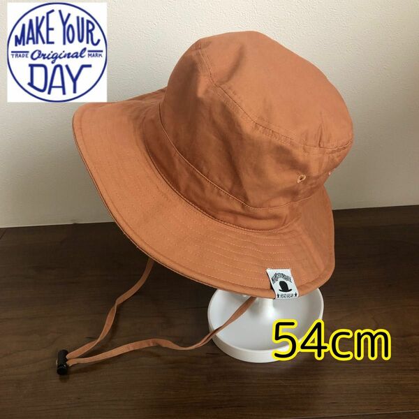 MAKE YOUR DAY【メイクユアデイ】バケット ハット　帽子　54cm