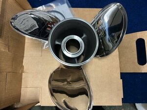  Yamaha * Suzuki, Honda outboard motor conform. 3 sheets blade * stainless steel propeller *115~300hp for *15-1/8x20, other * hub kit attaching * is possible to choose size 