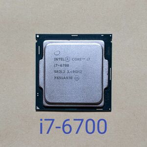 Core i7-6700 Skylake LGA1151 Intel第6世代 中古CPU 動作確認済み