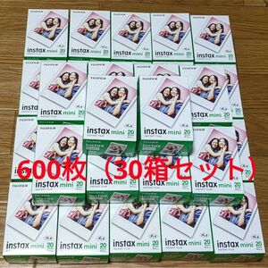 チェキ用フィルム instax mini 20枚×30箱 600枚 富士フイルム インスタントフィルム 新品未開封