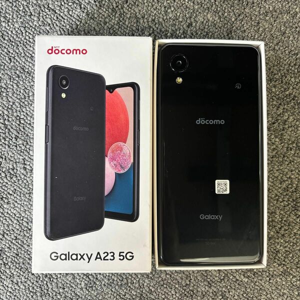 Galaxy A23 5G SC-56C 5.8インチ メモリー4GB ストレージ64GB ブラック ドコモ