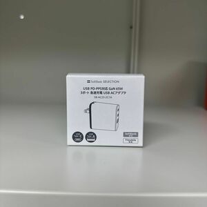 ＳｏｆｔＢａｎｋ ＳＥＬＥＣＴＩＯＮ （メーカー） USB PD-PPS対応 GaN 65W 3ポート 急速充電 USB