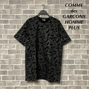 COMME des GARCONS HOMME PLUS コムデギャルソン オム プリュス カモフラ 迷彩Tシャツ L 総柄プリントリバーシブル