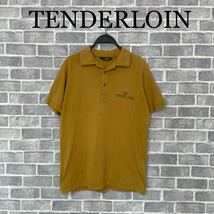 初期レア TENDERLOIN テンダーロイン ポロシャツ S マスタード_画像1