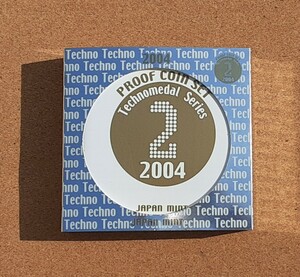 プルーフ貨幣セット 　Technomedal Series2　2004年（ 平成16年） コインセット 大蔵省 造幣局 古銭 コイン