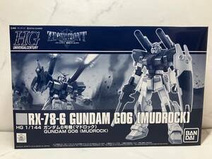  new goods not yet constructed [HG 1/144]RX-78-6 Gundam 6 serial number (mado lock ) geo nik front Mobile Suit Gundam 0079 gun pra Bandai 