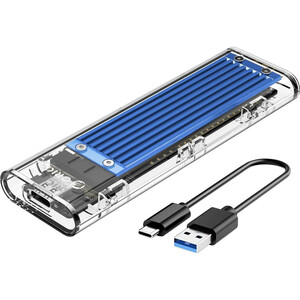 ORICO M.2 SSDケース USB3.1 TCM2F-BL Type-C M.2 SATA NGFF B-Key対応 SATA3.0 5Gbps 2230/2242/2260/2280 2TB容量 