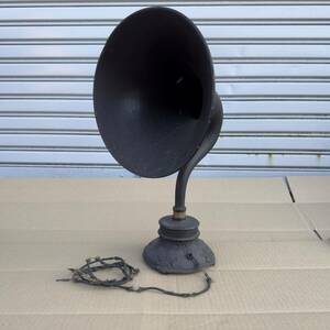 [ used ] trumpet type speaker Vintage operation not yet verification Manufacturers unknown ②