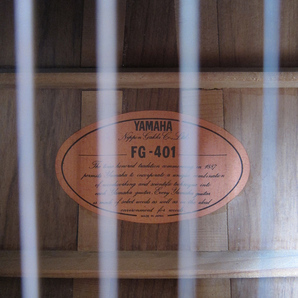 YAMAHA フォークギター FG-401の画像9