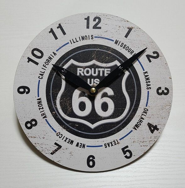 ルート66　カフェクロック　ROUTE66　時計