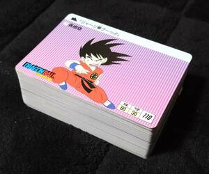 R944 [ beautiful goods ~ ultimate beautiful goods ] Dragon Ball Carddas book@.2015 year reprint kila none full set 80 sheets Bandai Toriyama Akira 