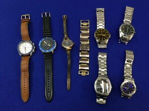 レ■TM518　□FOSSIL フォッシル 　腕時計 8個まとめ売り 動作未確認