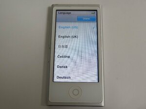 ユ■IP575　♪Apple iPod nano A1446 第7世代 16GB 初期化済 現状品