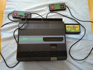 ツインファミコン AN-505-BK SHARP ファミコン 後期型 シャープ FAMICOM TWIN FC　希少　レア