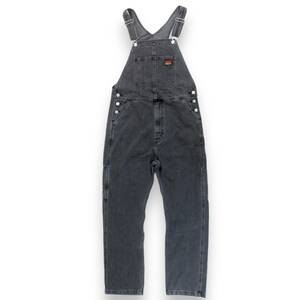  new goods *LEVI'S*OVERALL relax strut overall M heavy metal Heart * Levi's overall *J1775d