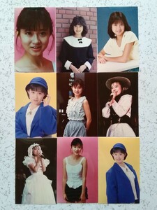 【松本典子 (80年代アイドル)】/『マルベル堂プロマイド ９枚』