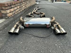 BMW E90 E91 E92 E93 335i 3D design design muffler E92 335i LCI original central pipe 