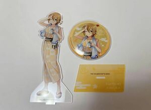 デレステ 木村夏樹 温泉 アクスタ 缶バッジ