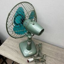 三菱電機扇風機 アンティーク 昭和レトロ レトロ扇風機 FAN リモコン付_画像6