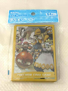 【新品 未開封】 ポケモンカード　デッキシールド　HISUI DAYS ウォロ　 / スリーブ ポケカ ポケモンセンター限定