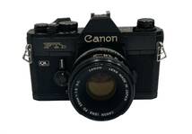 〈カメラ〉Canon キャノン　ボディ　FTb レンズ　CANON LENS FD 50mm 1:1.8 S.C.フィルムカメラ　一眼【中古/現状品】004609-④_画像2