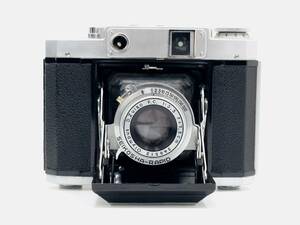 〈カメラ〉MAMIYA マミヤ　MAMIYA-6 1:3.5 F=7.5cm レトロ　アンティーク　蛇腹　フィルム【中古/現状品】004605-②