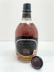 〈お酒〉WILD TURKEY ワイルドターキー 1855 RESERVE バーボン　ウイスキー　750ml 56.1% 空瓶扱い【中古/現状品/訳あり品】004419-⑥