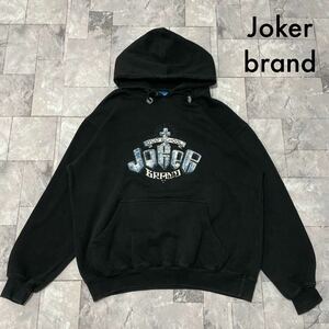 Joker brand ジョーカーブランド sweat hoodie スウェットパーカー USA企画 ORIGIMAL77 HipHop チカーノ ギャング ストリート 玉FL3563