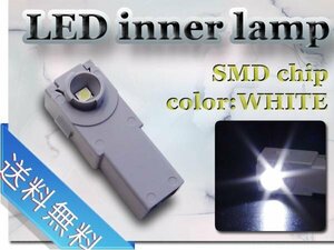 【ネコポス限定送料無料】 LED インナーランプ 白 ホワイト フットランプ グローブボックス 1個 純正交換 SMD