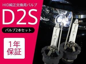 日産 ティーダ 前期 C11 純正HID車 交換バルブ D2S 6000K 8000K 選択 ヘッドライト 2本セット