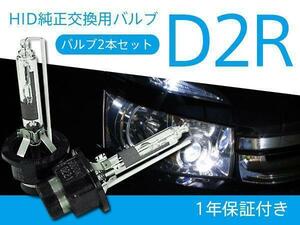 ステップワゴン 前期 RK1/2 純正HID車 交換バルブ D2R 6000K 8000K 選択 ヘッドライト 2本セット