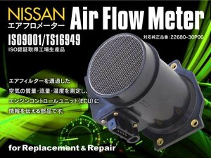 【送料無料】 エアフロメーター フェアレディZ Z32 グロリア Y32 180sx シルビア S13 シーマ Y31 参考純正品番 22680-30P00 22680-16V00