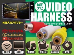 【ネコポス限定送料無料】VTRアダプター NKP-W51/D51 DVDナビTVカセットチューナー