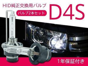 カムリ ACV40系 純正HID車 交換バルブ D4S 6000K 8000K 選択 ヘッドライト 2本セット