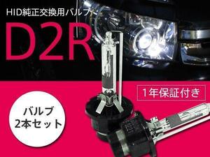 日産 マーチ 前期 K12 純正HID車 交換バルブ D2R 6000K 8000K 選択 ヘッドライト 2本セット