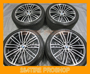 G30・G31★BMW純正 Mスポーツ 8J +30 5H PCD112★ランフラット バリ山 EAGLE F1 ASYMMETRIC 3 ☆ RSC MOE 245/40R19 275/35R19[WG282]