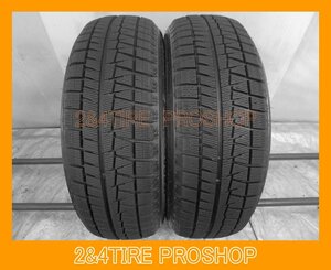 ★バリ山 19年製 スタッドレスタイヤ★ブリヂストン ICE PARTNER 2 185/60R15 2本[K757]