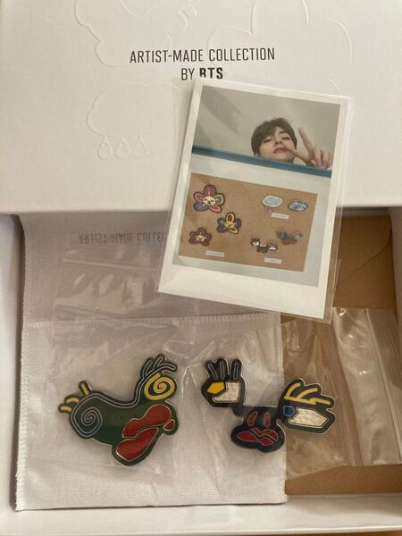 BTS ARTIST MADE collection V テテ ブローチ face